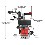 Atlas Platinum PTC300 Rim-Clamp Tire Changer with Assist Arm