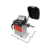 Altas Platinum PWB50 Premium 2D Computer Wheel Balancer