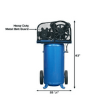 Atlas Air Force AF2 20 Gallon Portable Vertical Air Compressor