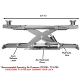 Atlas Platinum RJ7000 ALI Certified 7,000 lb Capacity Rolling Jack