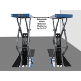 Atlas FM9SL In Ground Full-Rise 9,000 lb Capacity Scissor Lift