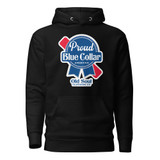 Proud Blue Collar Hoodie