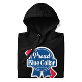 Proud Blue Collar Hoodie