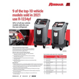 Robinair Premier R-1234yf Recover, Recycle and Recharge, RRR AC Machine