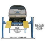 Atlas ATTD-412A Alignment Lift + RJ6 Rolling Jacks Combo