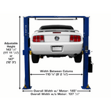 Atlas PV10PX 10,000 lb Overhead 2-Post Lift