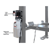 Atlas ALI Certified APEX9 4-Post Lift + RJ6 Rolling Bridge Jacks Combo