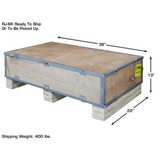 Atlas ALI Certified APEX9 4-Post Lift + RJ6 Rolling Bridge Jacks Combo