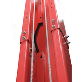 Launch - TLT240SB-R 9,000 lb 2 Post Floor Plate - Symmetric - Red