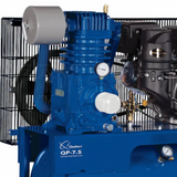 Quincy QP 14-HP 30-Gallon Pressure Lubricated Two-Stage Truck Mount Air Compressor w/ Electric Start Kohler Engine