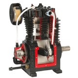 BelAire Iron Series 5-HP 80-Gallon Two-Stage Cast Iron Air Compressor (208-230V 1-Phase)