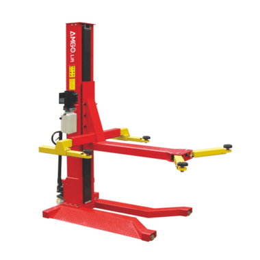 Amgo SML-7 7,000 lb Single Post Lift