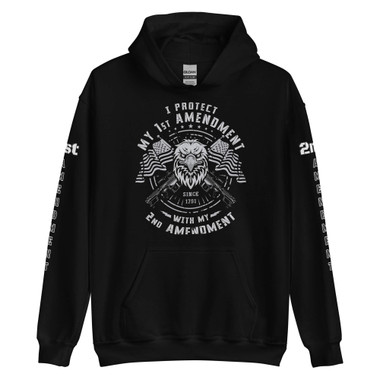 1st and 2nd Amendment Hoodie