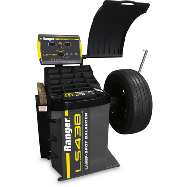 Ranger LS43B Wheel Balancer / 3D Quick-Touch™ Laser-Spot™ / 36 mm Shaft