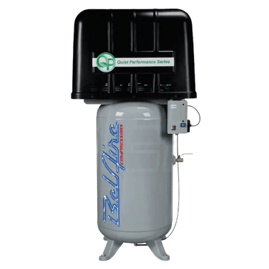 BelAire 7.5-HP 80-Gallon Two-Stage Quiet Performance Air Compressor (208-230V 3-Phase)