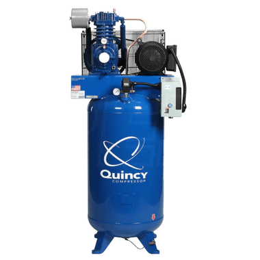 Quincy QT MAX 7.5-HP 80-Gallon Two-Stage Air Compressor (208V 3-Phase)