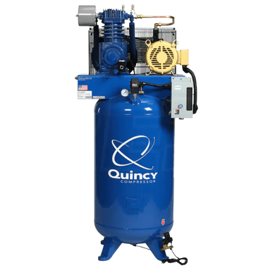 Quincy QT MAX 7.5-HP 80-Gallon Two-Stage Air Compressor (230V 3-Phase)