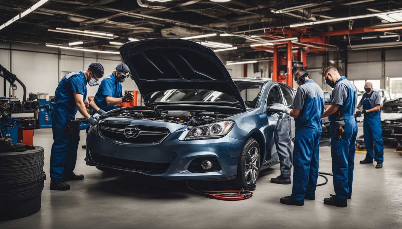 Team Building in Auto Repair Shop