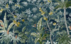 Vintage Tropical Night Bespoke Mural