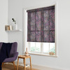 Painterly Flora Blue and Pink Roller Blind