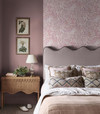 Painterly Flora Pink Wallpaper