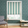 Équilibre Stripe Blue Roman Blind