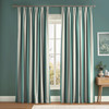 Équilibre Stripe Blue Curtain