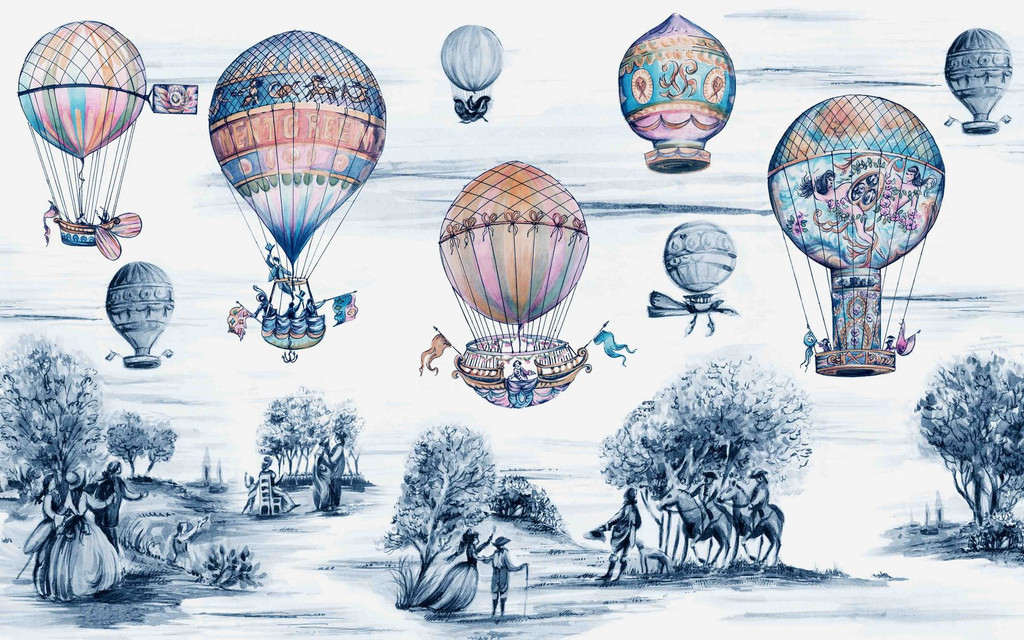 Deep Sky Balloon Race Bespoke Mural
