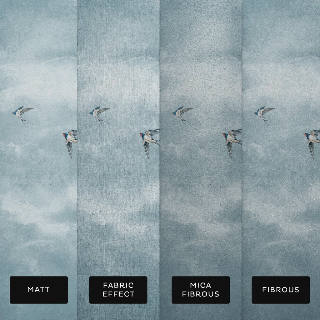 Flight of Swallows Daybreak Bespoke Mural - 117755_SUBSTRATE_01.jpg