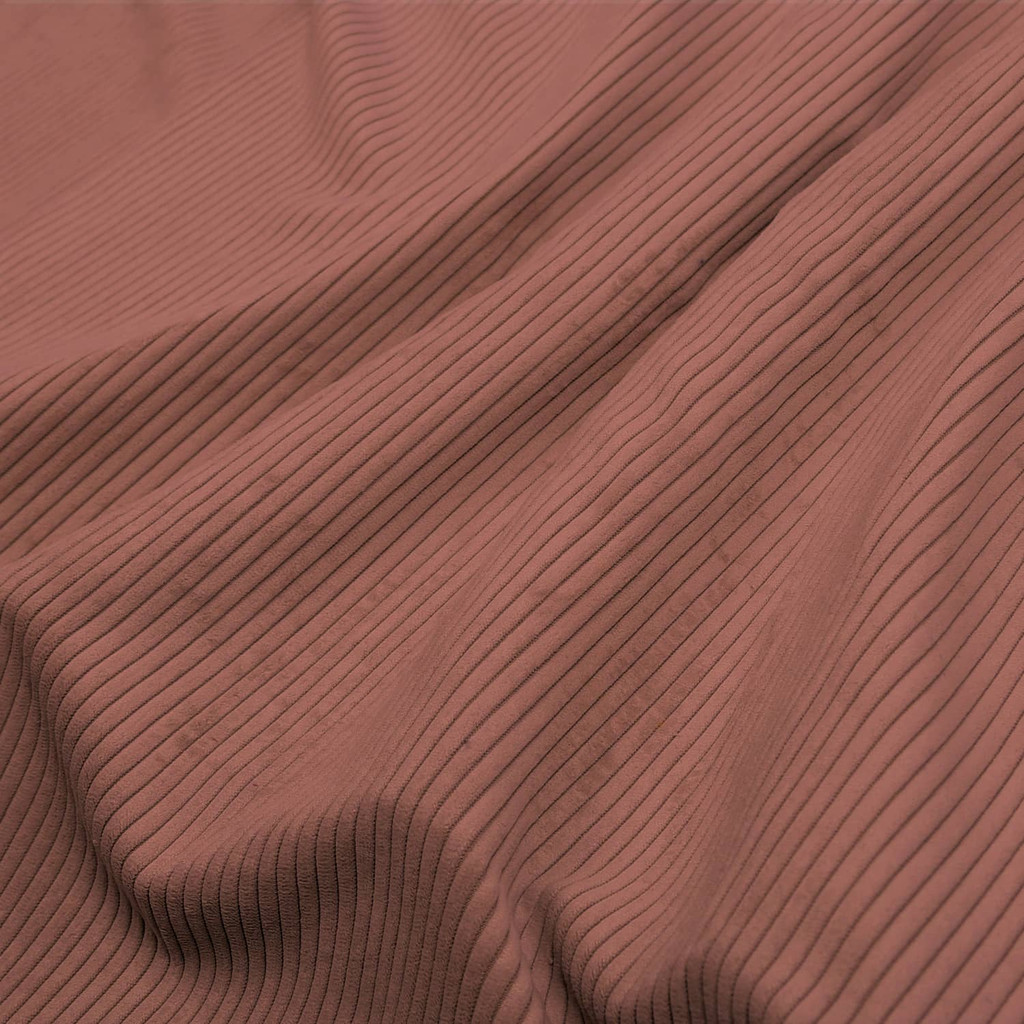 Corduroy Pink Curtain