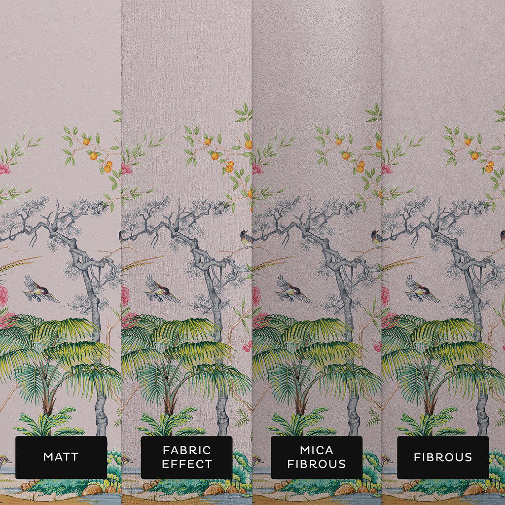 Mizuwonomu Tori Blush Bespoke Mural