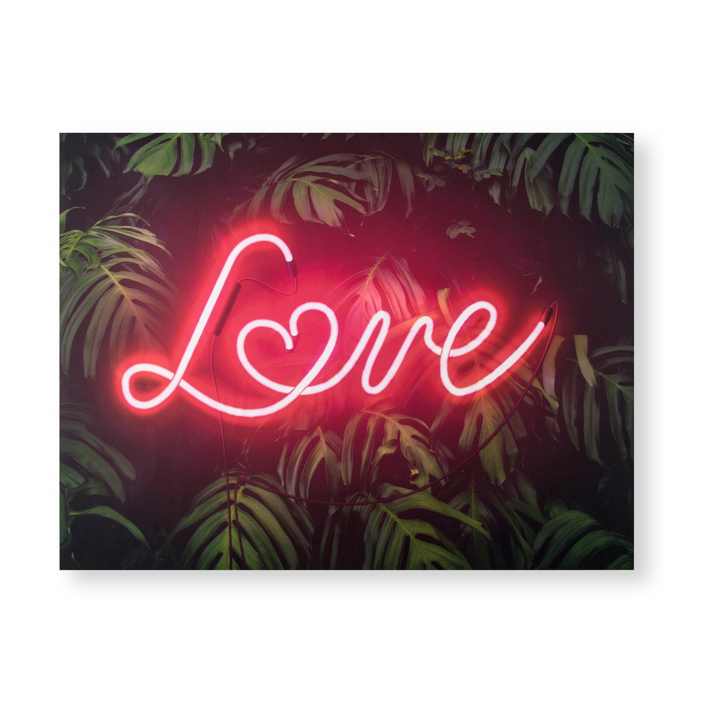 Tropical Neon Love Wall Art - 107226_FRONT_TROPICAL NEON LOVE_01.jpg