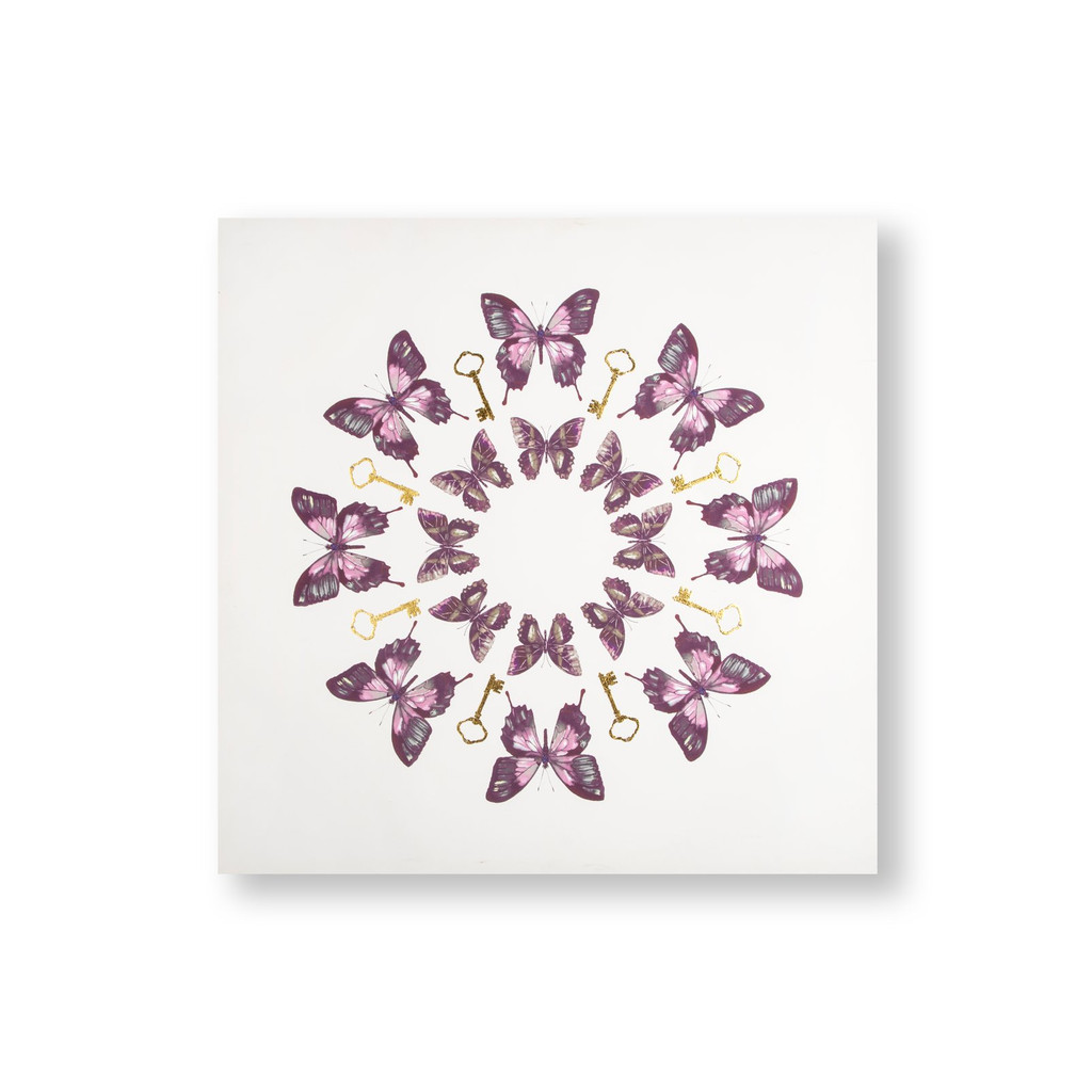 Blissful Butterflies Printed Canvas Wall Art - 105871_FRONT_BLISSFUL BUTTERFLIES_01.jpg