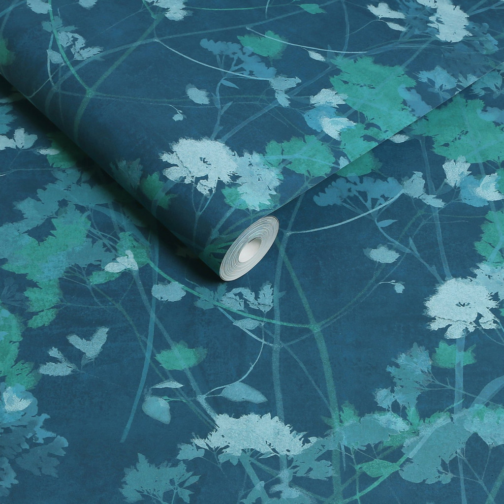 Flower Press Denim Wallpaper - 124106_ROLLSHOT_01.jpg