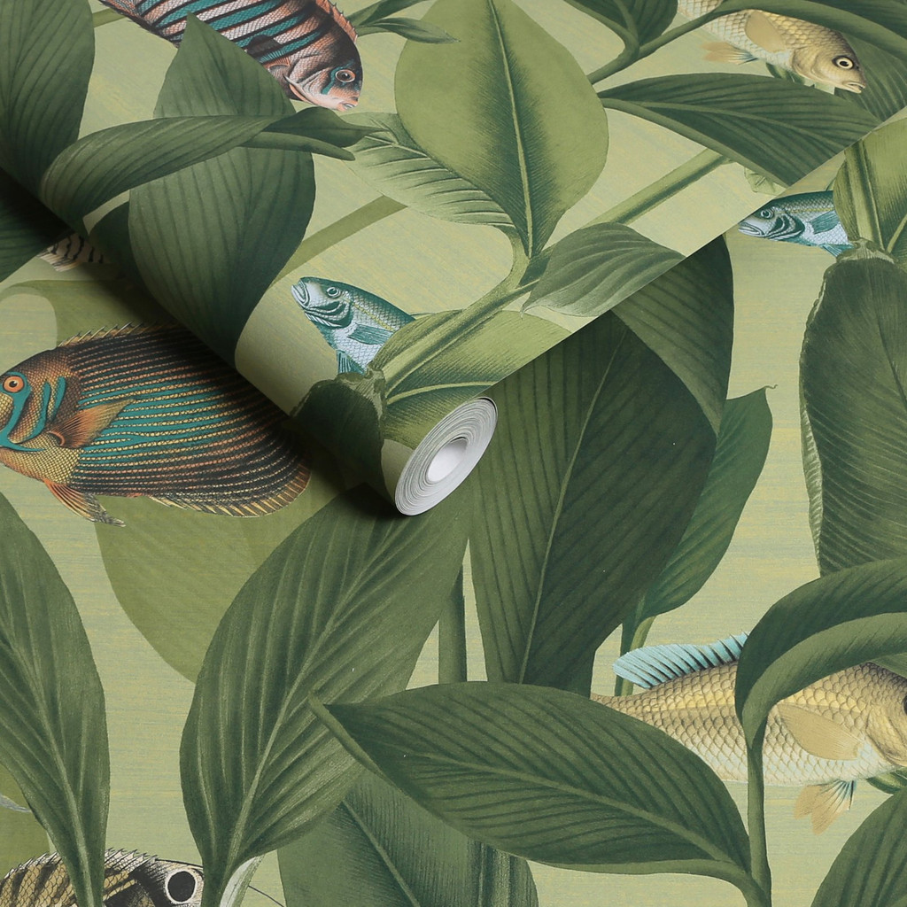 Aquarium Green Wallpaper - 124114_ROLLSHOT_01.jpg