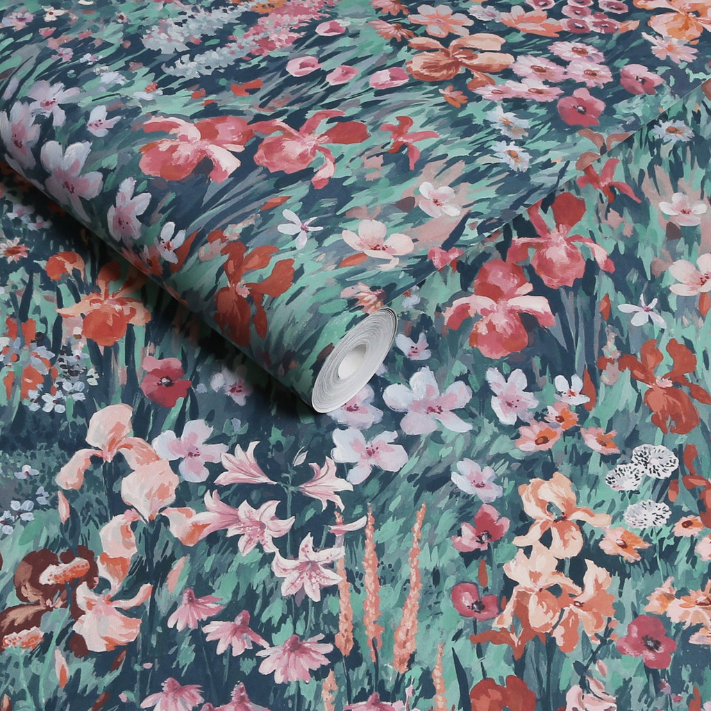 Cottage Garden Sakura Wallpaper