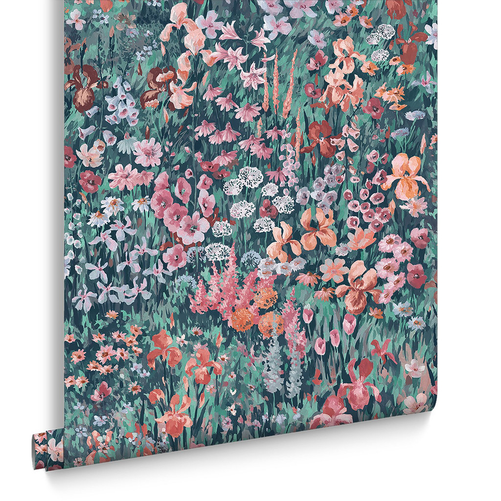 Cottage Garden Sakura Wallpaper