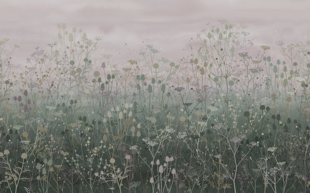 Tania's Garden Heather Bespoke Mural by Clarissa Hulse - 123639_TILE_TANIA'S GARDEN HEATHER.jpg