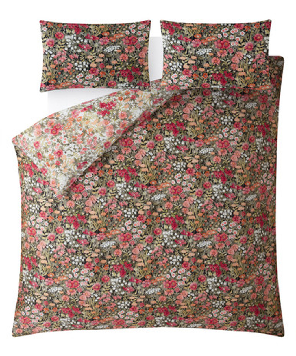 Wallflower Night Garden Black Duvet Cover Set - 124696_FLATLAY_ WALLFLOWER NIGHT GARDEN BLACK BED LINEN_01.jpg