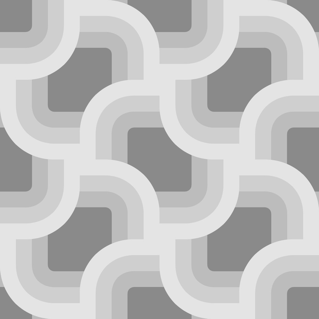 Nicole Miller Retro Geo Peel & Stick Smoke Wallpaper