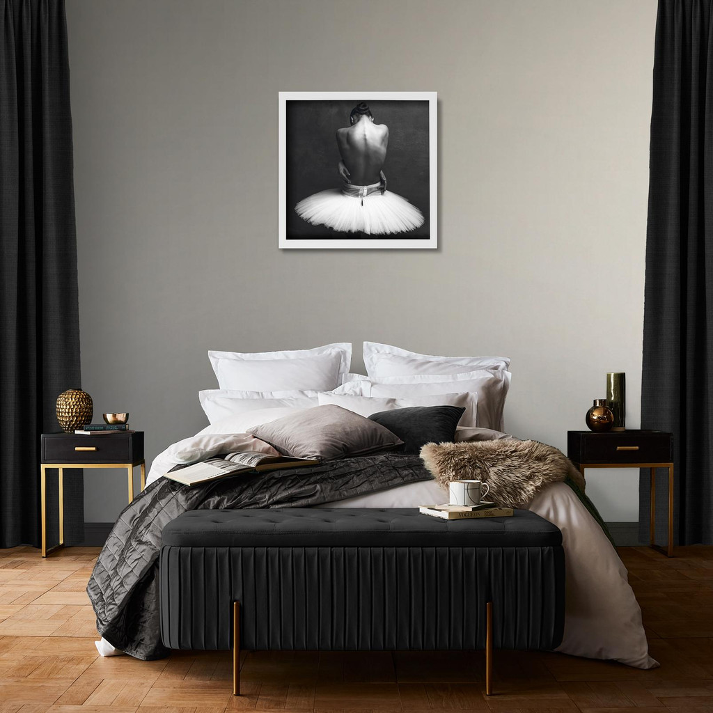 Ballerina I Black and White Wall Art