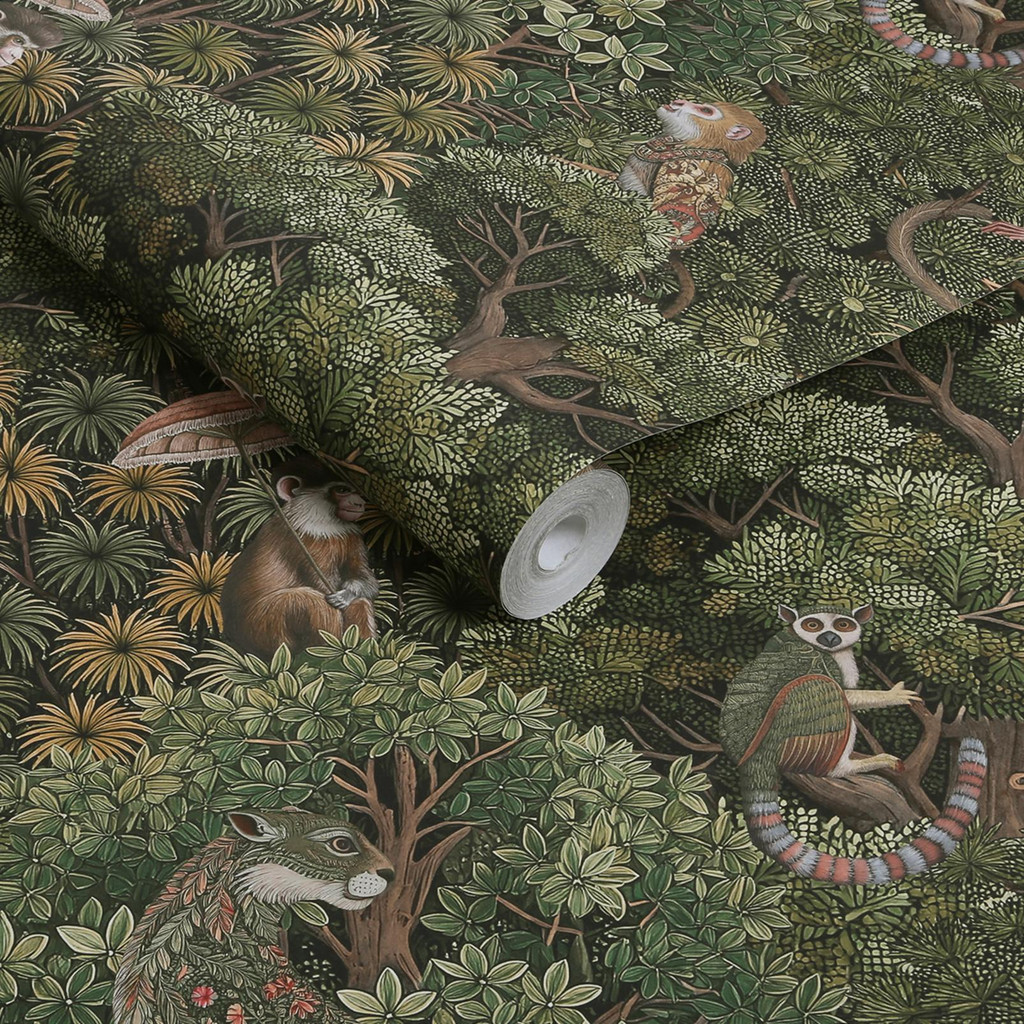 Treetop Troop Green Wallpaper - 142310_ROLLSHOT_01.jpg