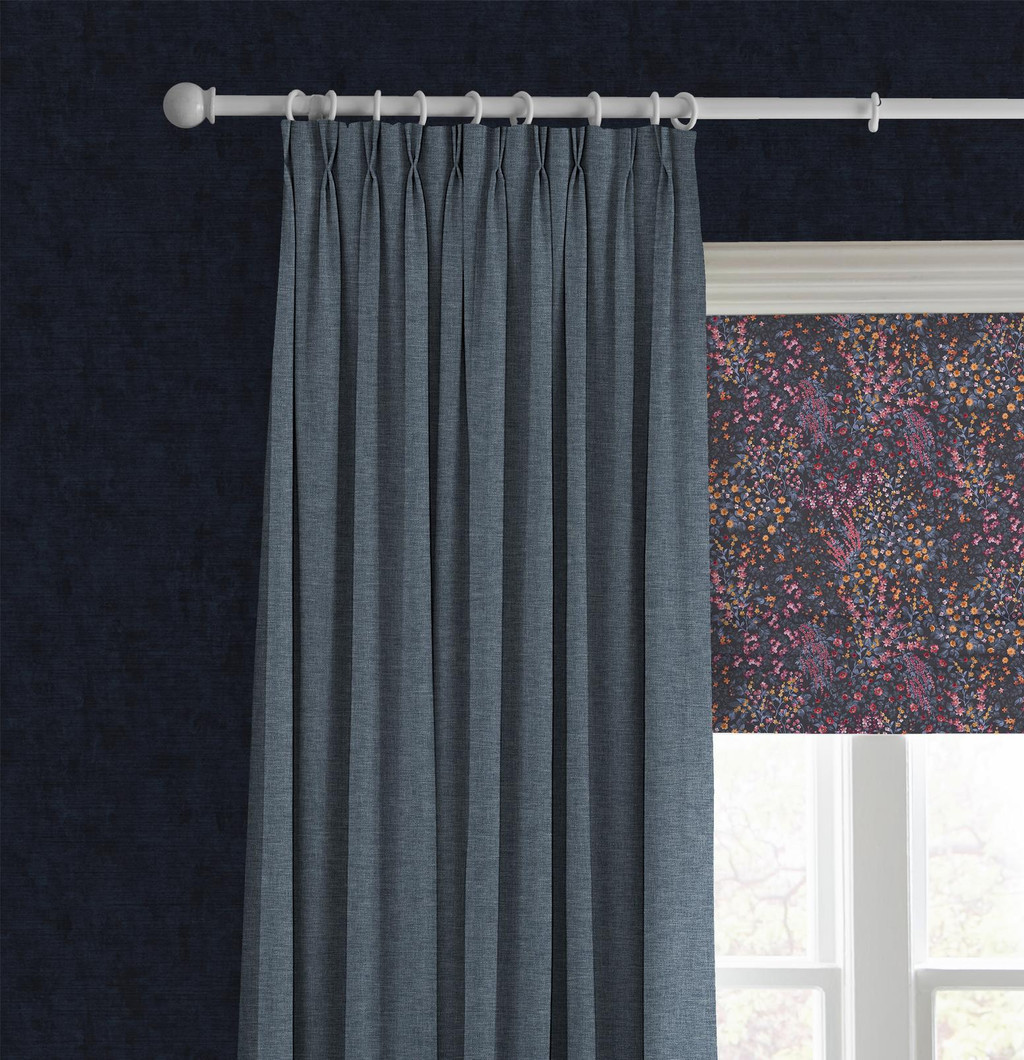 Painterly Flora Blue & Pink Roman Blind - 142563rom_CAMEO_01.jpg