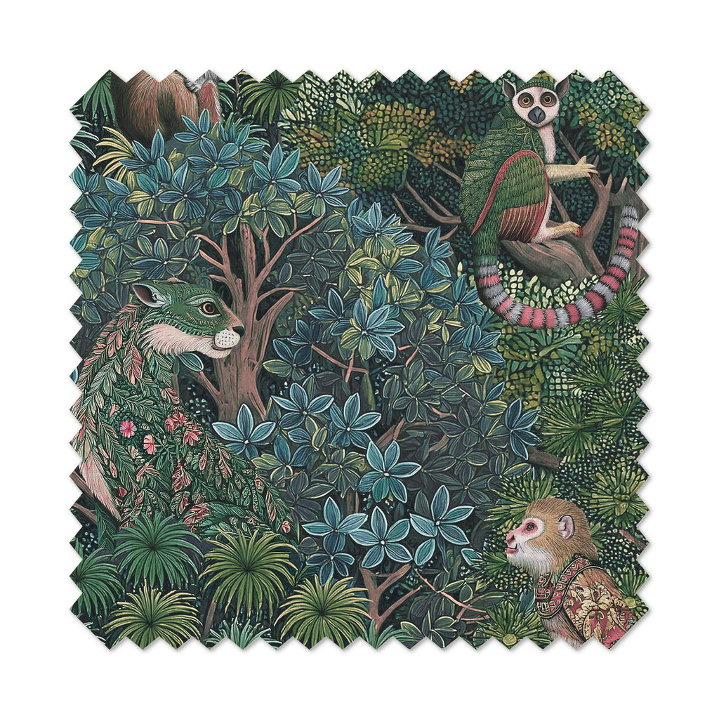 Treetop Troop Green Curtain - 142553cur_FABRIC_01.jpg