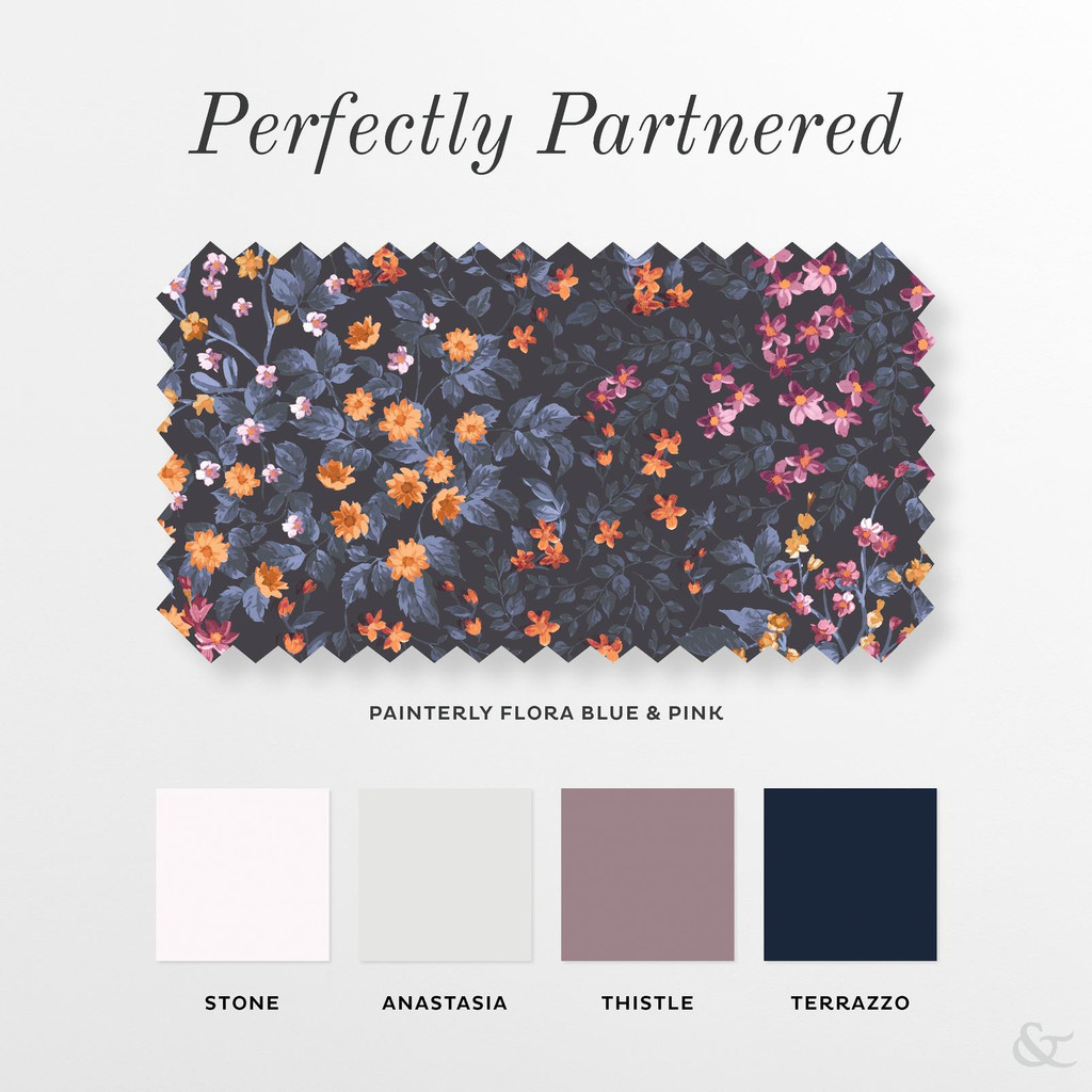 Painterly Flora Blue & Pink Curtain - 142563cur_COORDINATES_01.jpg