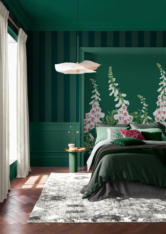 Quartet Stripe Teal Wallpaper - 131444_ROOMSET_01.jpg