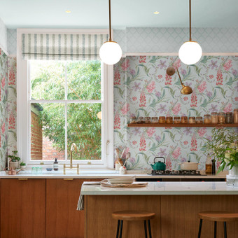 Botanist's Scroll Duck Egg Wallpaper - 131672_ROOMSET_01.jpg