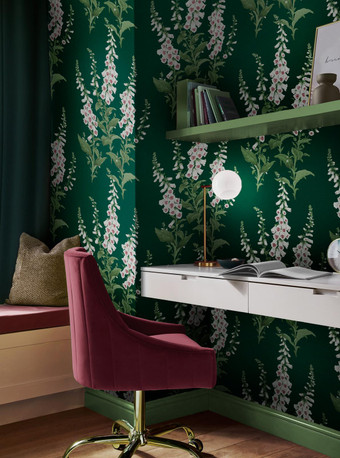Foxglove Emerald Wallpaper - 130306_ROOMSET_01.jpg