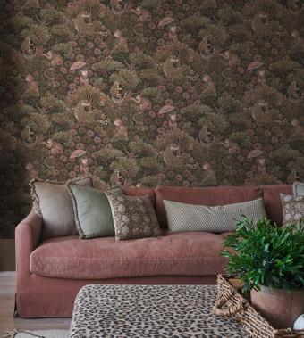 Treetop Troop Damson Wallpaper - 142312_ROOMSET_01.jpg