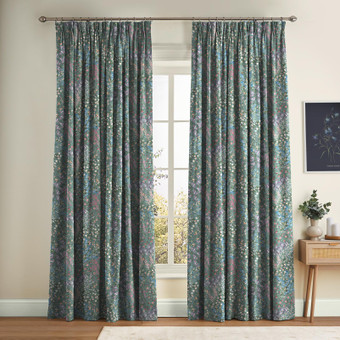 Painterly Flora Green Curtain - 142564cur_ROOMSET_01.jpg
